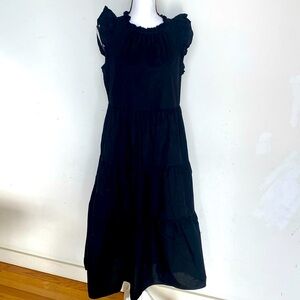 J.Crew Woman’s Ruffled Arm Tiered Dress